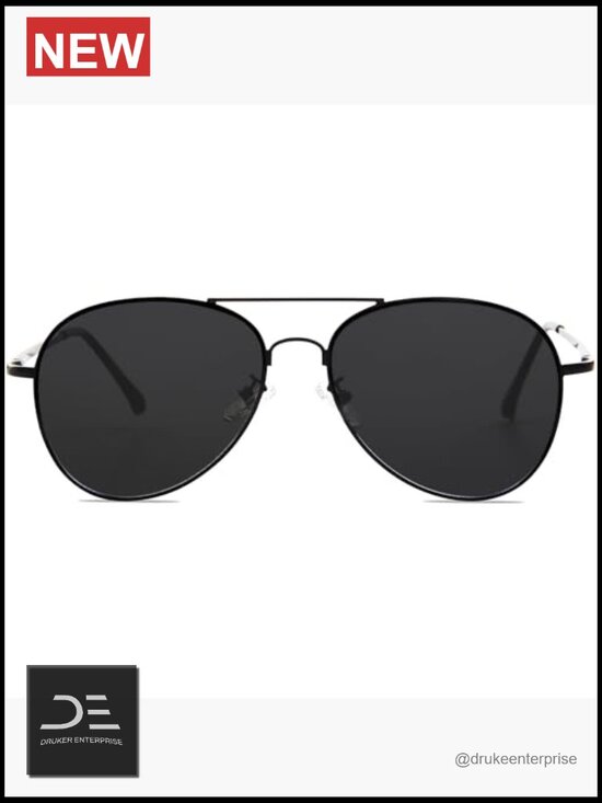 Classic Aviator Sunglasses with Spring Hinges UV400 Protection main image 5